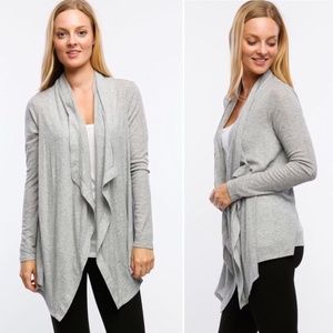 NEW Waterfall Cardigan | Gray